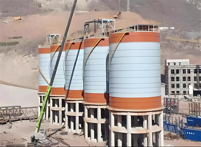 乡宁高架钢板仓